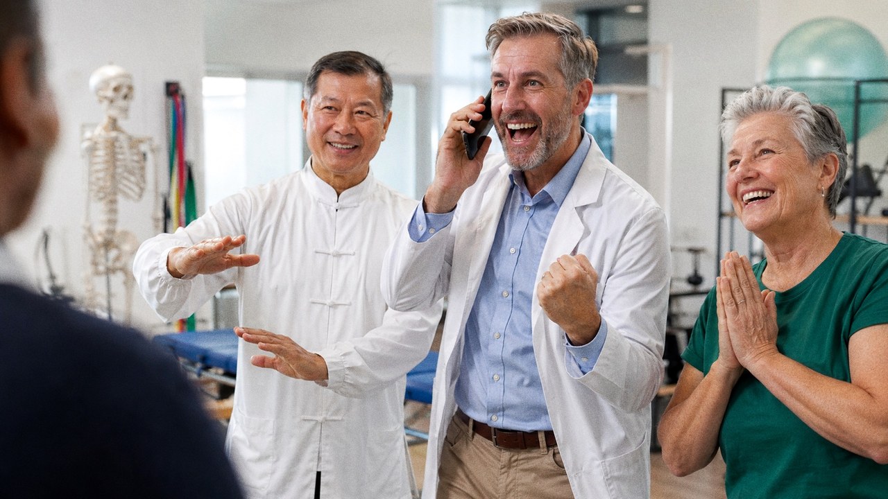BJSM-Übersichtsarbeit belegt Nutzen von Tai-Chi bei 547 Gelenkbeschwerden