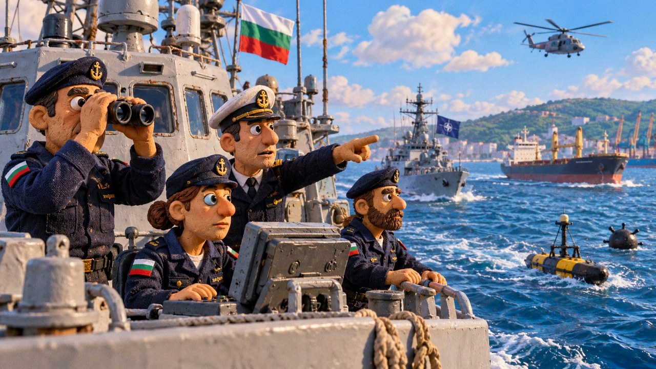 България разширява морската сигурност в Черно море за защита на подводните кабели