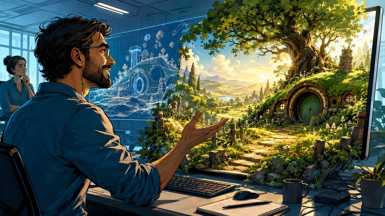 Opus 5 crea una escena de Tolkien con 5.500 líneas, pero no hay una versión pública para probarla