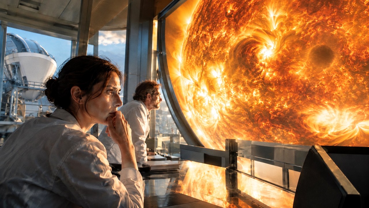 Mutlu Yildiz models Sun eating 5.6 Earths
