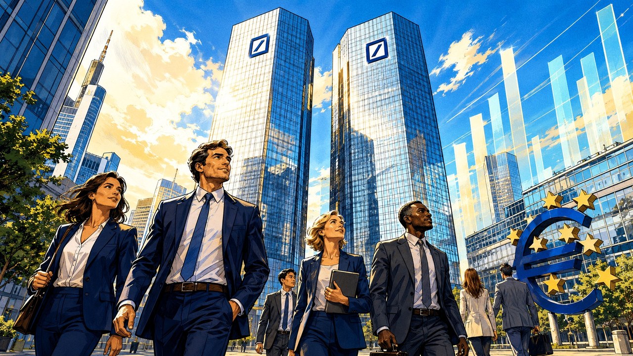 Deutsche Bank Beat Reprices Europe’s Bank Rally