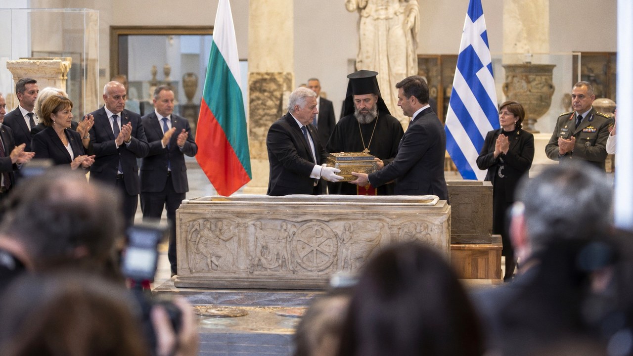 Griechenland übergibt Gebeine von Zar Samuil an Bulgarien